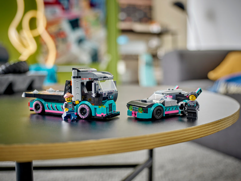 LEGO City - Kamión se závodním autem