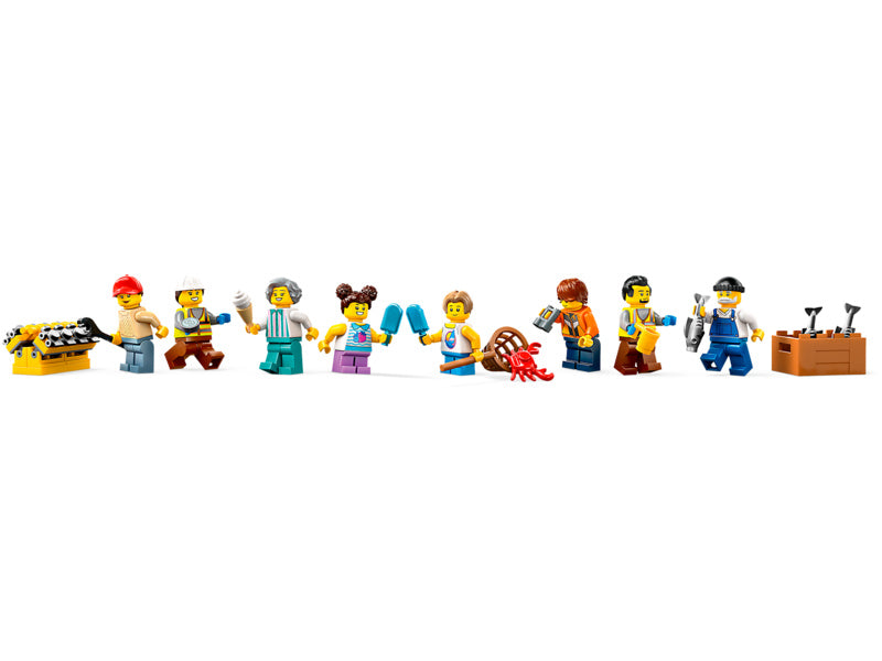 LEGO City - Přístav s nákladní lodí