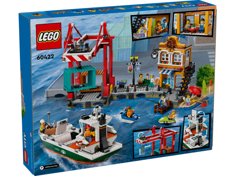 LEGO City - Přístav s nákladní lodí