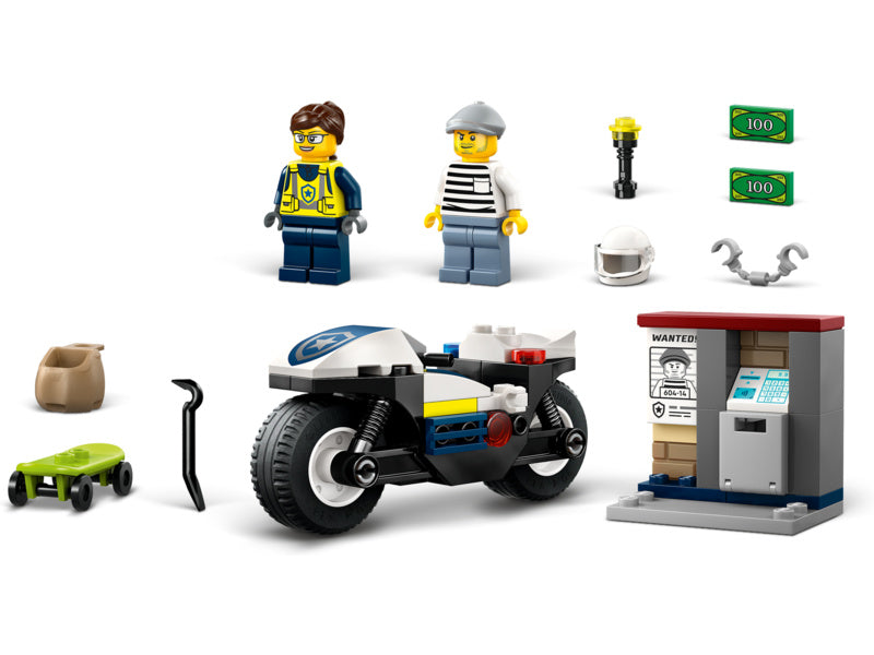 LEGO City - Honička na policejní motorce