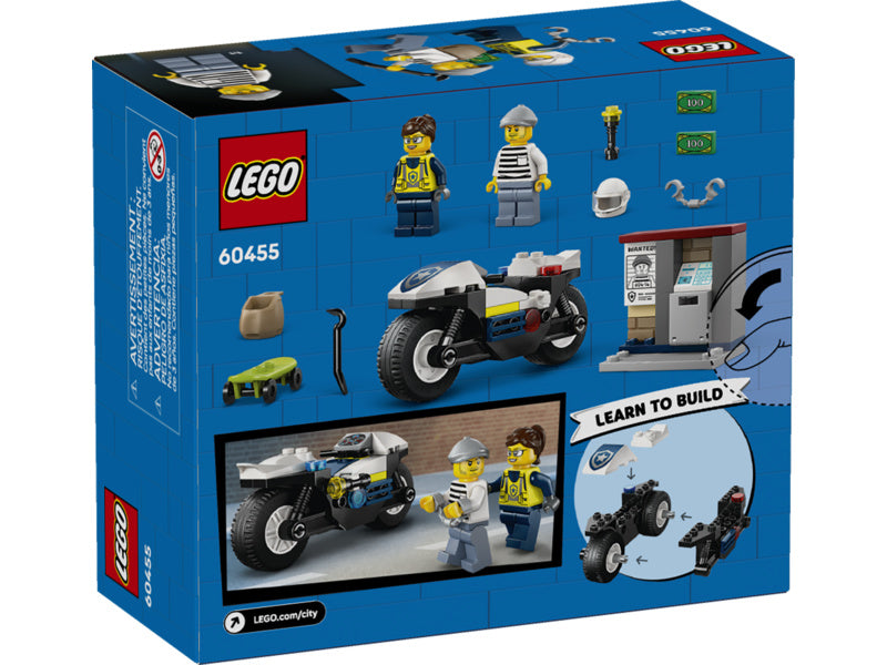 LEGO City - Honička na policejní motorce