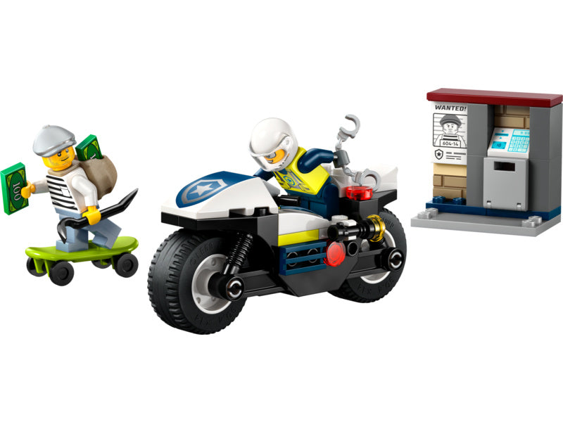 LEGO City - Honička na policejní motorce