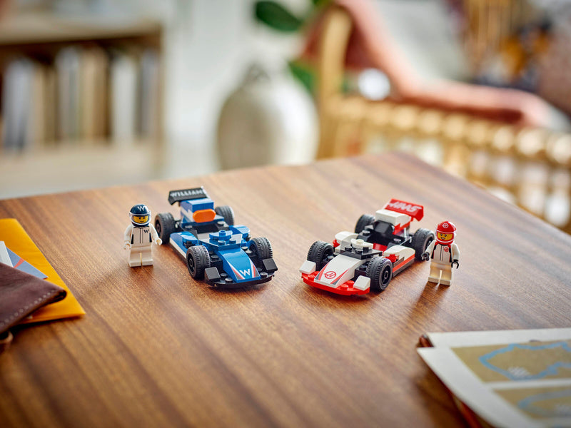 LEGO City - Závodní vozy F1 Williams Racing a Haas F1