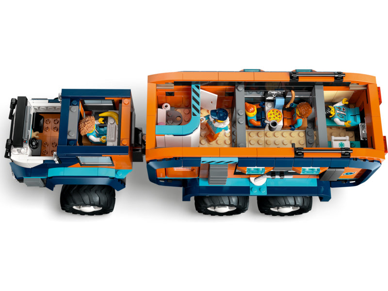 LEGO City - Nákladní auto s laboratoří pro průzkumníky Arktidy