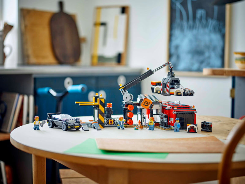 LEGO City - Vrakoviště s auty