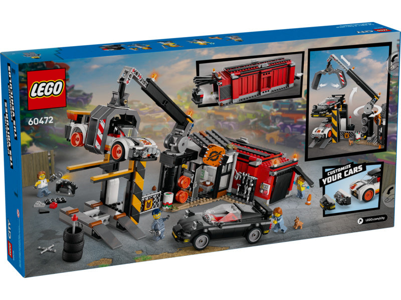 LEGO City - Vrakoviště s auty