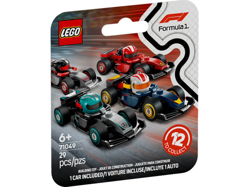 LEGO Minifigurky - Sběratelská závodní auta F1