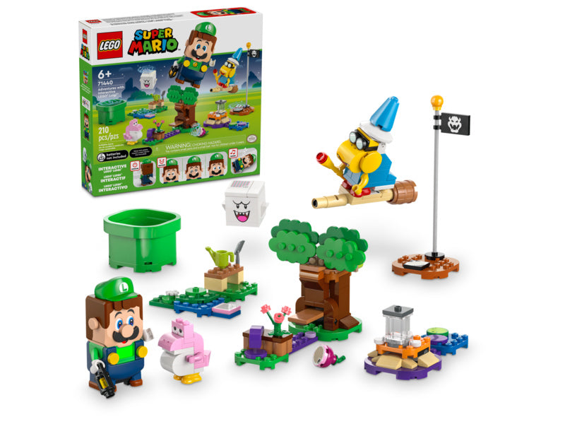 LEGO Super Mario - Interaktivní LEGO® Luigi™ a dobrodružství