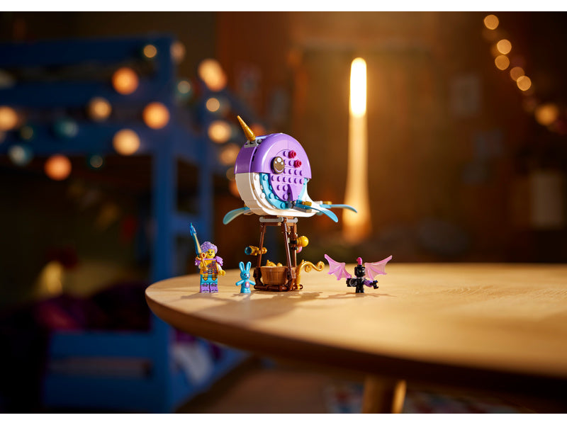 LEGO DREAMZzz - Izzie a její horkovzdušný balón ve tvaru narvala