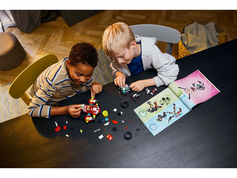 LEGO DREAMZzz - Cooperův tygří robot a Zerův hot rod