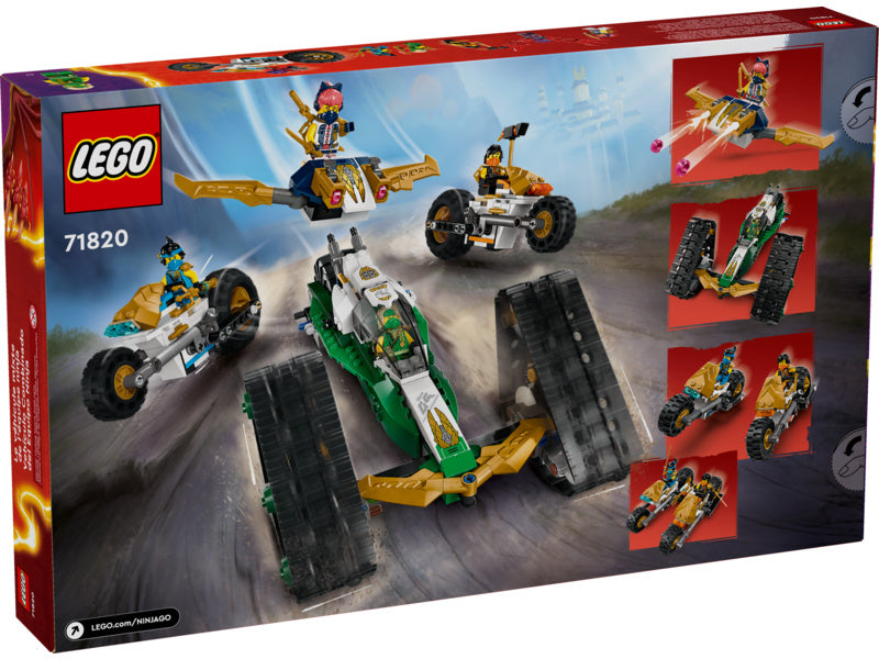LEGO NINJAGO - Tým nindžů a kombo vozidlo