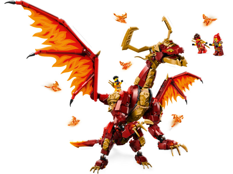 LEGO NINJAGO - Zdrojový drak pohybu