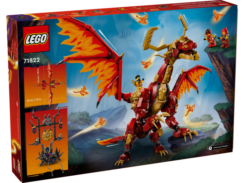 LEGO NINJAGO - Zdrojový drak pohybu