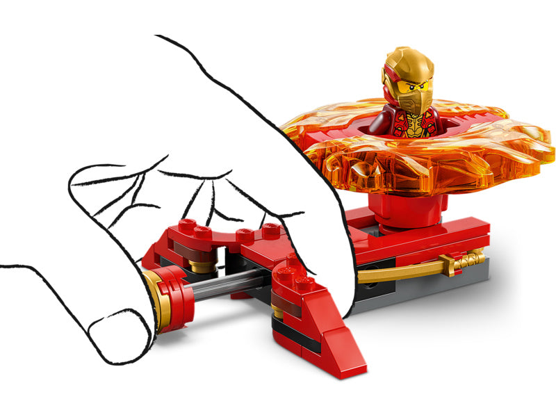 LEGO Ninjago - Kaiův dračí Spinjitzu spinner