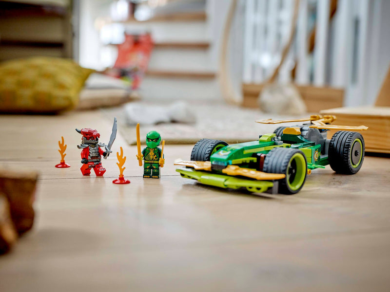 LEGO Ninjago - Lloydovo závodní auto s natahovacím motorem