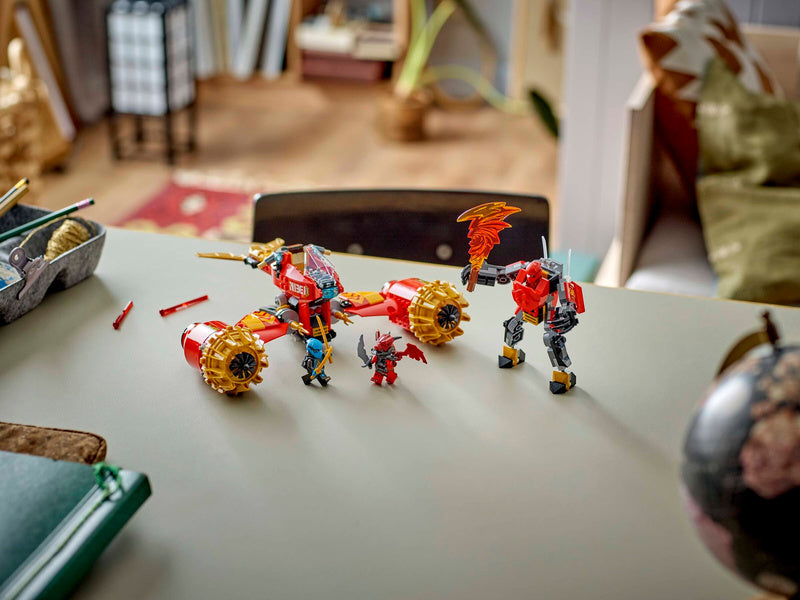 LEGO Ninjago - Kaiův bouřný jezdec a robot