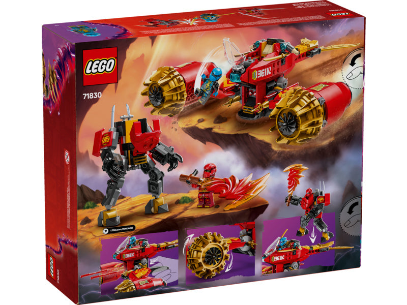 LEGO Ninjago - Kaiův bouřný jezdec a robot