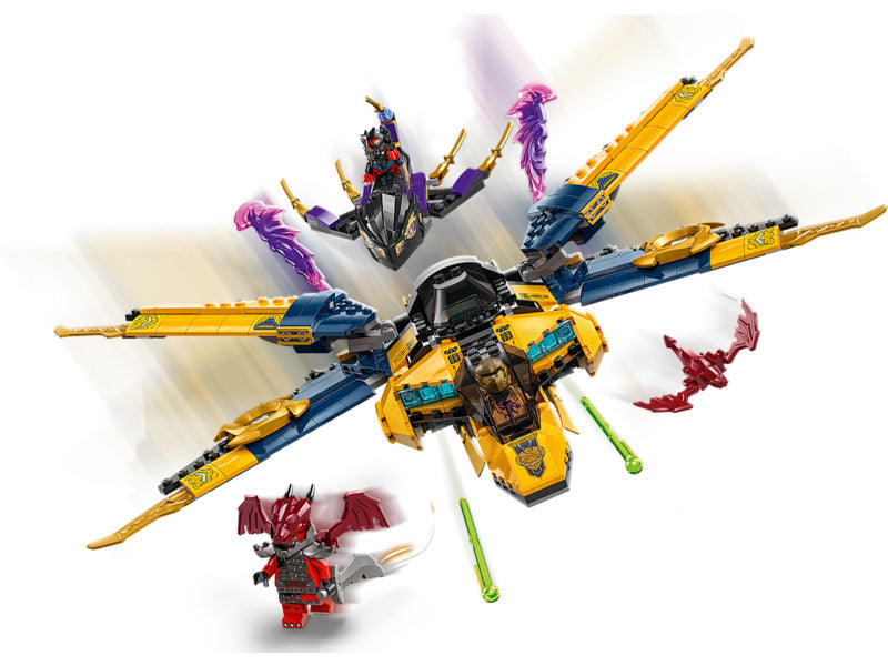 LEGO Ninjago - Ras, Arin a superbouřkové letadlo