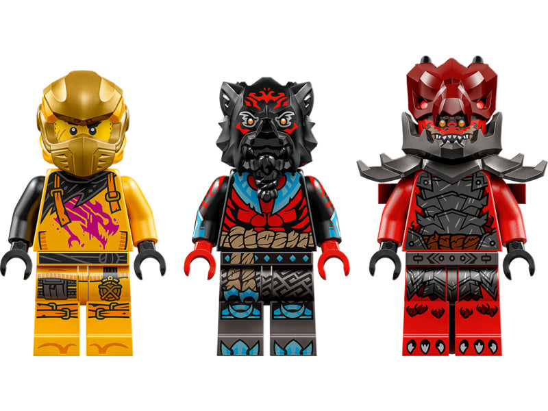 LEGO Ninjago - Ras, Arin a superbouřkové letadlo