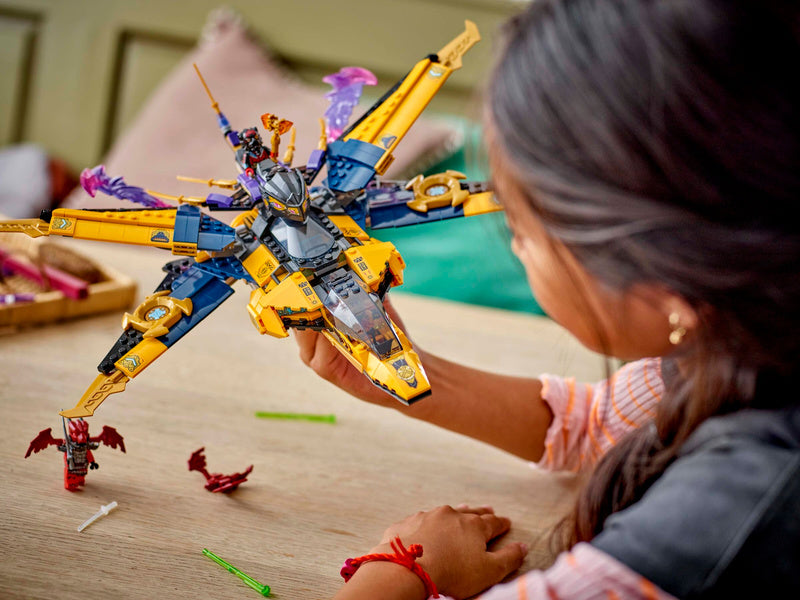 LEGO Ninjago - Ras, Arin a superbouřkové letadlo