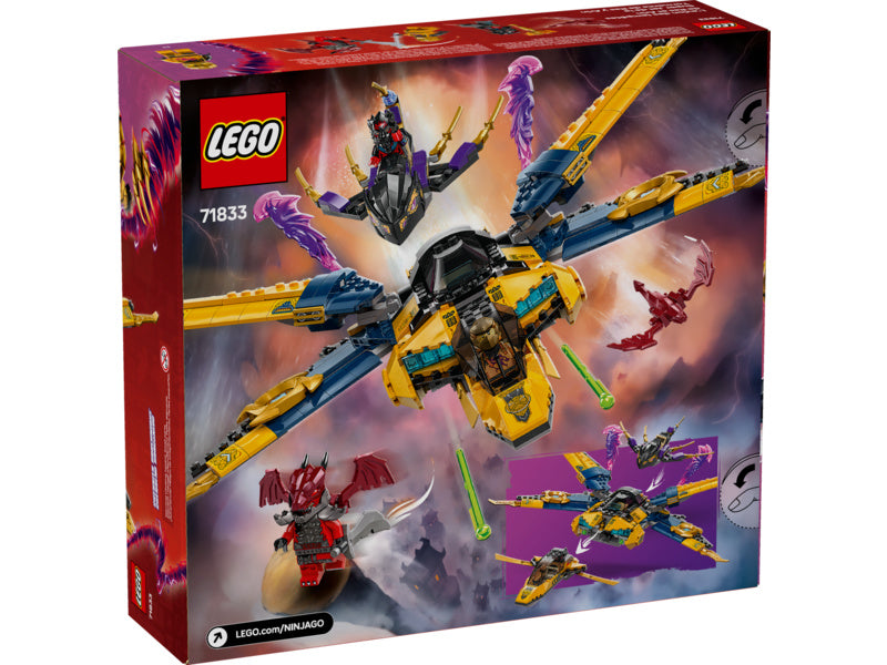 LEGO Ninjago - Ras, Arin a superbouřkové letadlo