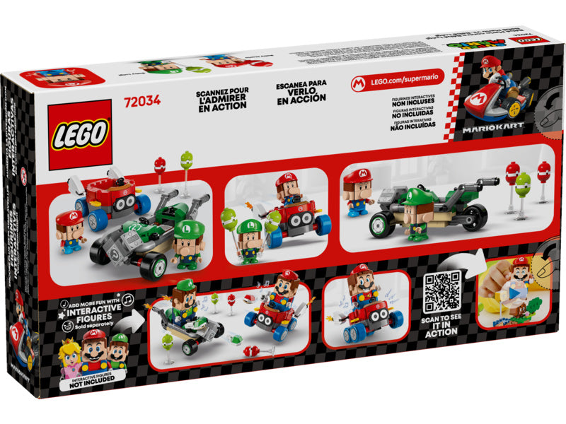 LEGO Super Mario - Mario Kart – Baby Mario vs. Baby Luigi