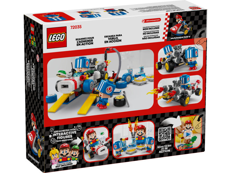 LEGO Super Mario - Mario Kart – Toad a jeho garáž