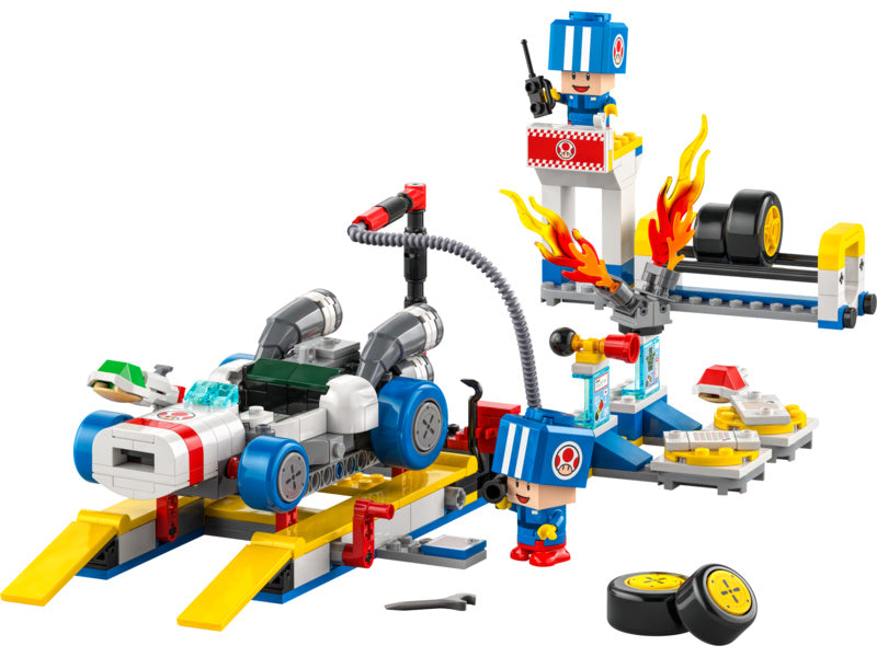LEGO Super Mario - Mario Kart – Toad a jeho garáž
