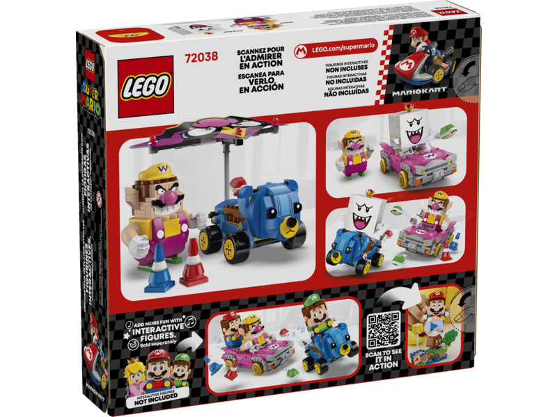 LEGO Super Mario - Mario Kart - Wario a King Boo