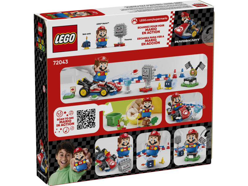 LEGO Super Mario - Mario Kart - Interaktivní LEGO Mario a Standard Kart