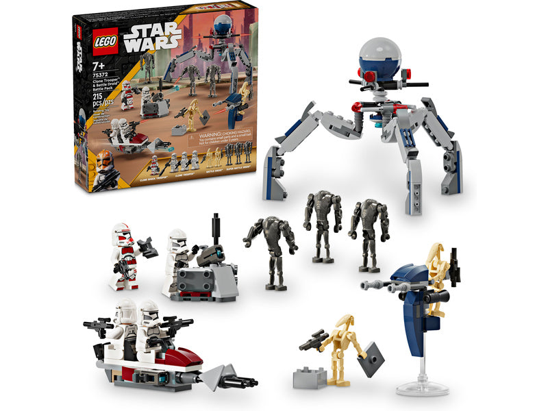 LEGO Star Wars - Bitevní balíček klonového vojáka a bitevního droida