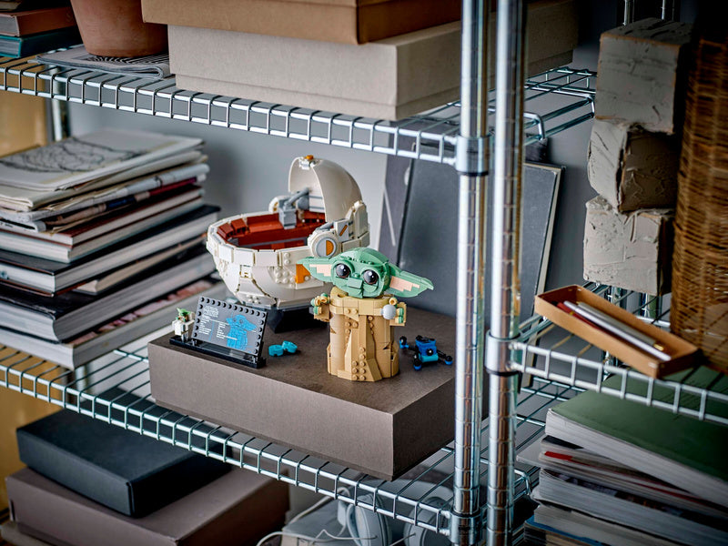 LEGO Star Wars - Grogu ve vznášejícím se kočárku