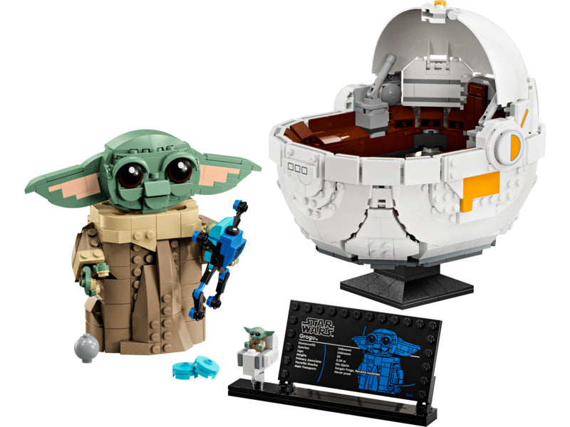 LEGO Star Wars - Grogu ve vznášejícím se kočárku