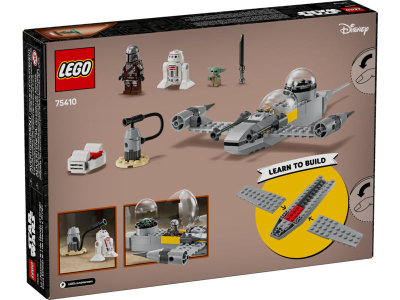 LEGO Star Wars - Mando, Grogu a stíhačka N-1 Starfighter