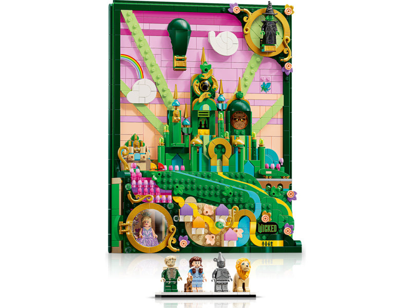 LEGO Wicked - Nástěnné umění: Emerald City