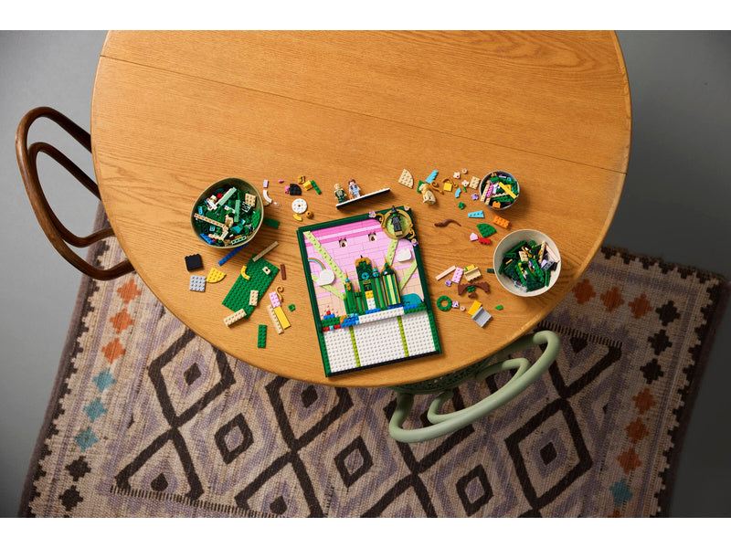 LEGO Wicked - Nástěnné umění: Emerald City