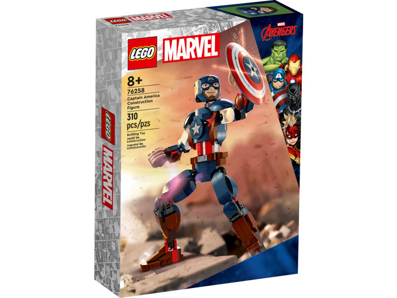 LEGO Marvel - Sestavitelná figurka: Captain America