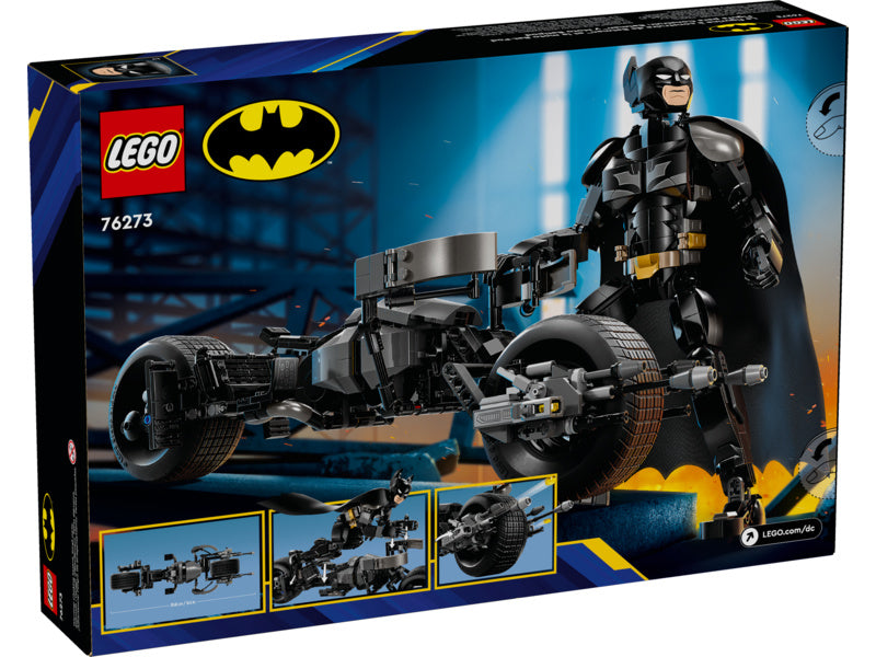 LEGO Batman - Sestavitelná figurka: Batman a motorka Bat-Pod