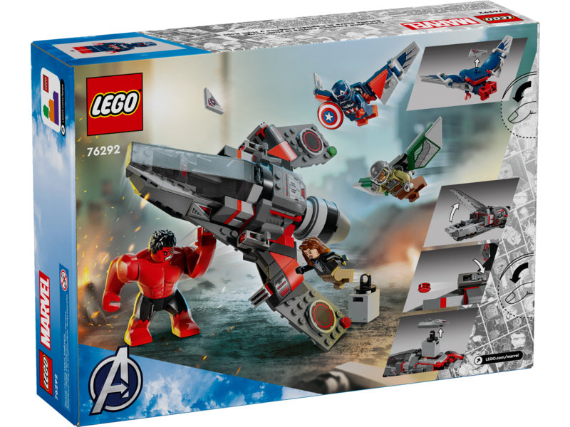 LEGO Marvel - Souboj: Kapitán Amerika vs. Red Hulk