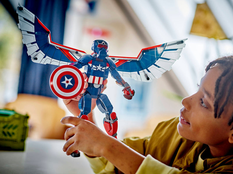 LEGO Marvel - Sestavitelná figurka: Nový Kapitán Amerika