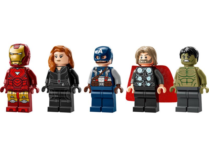 LEGO Marvel - Logo MARVEL a minifigurky
