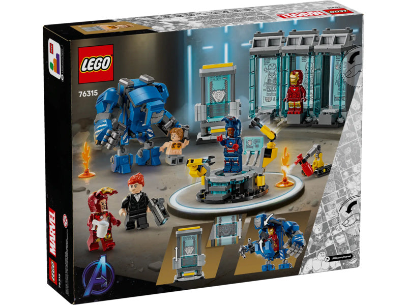LEGO Marvel - Iron Man a jeho laboratoř: Síň brnění