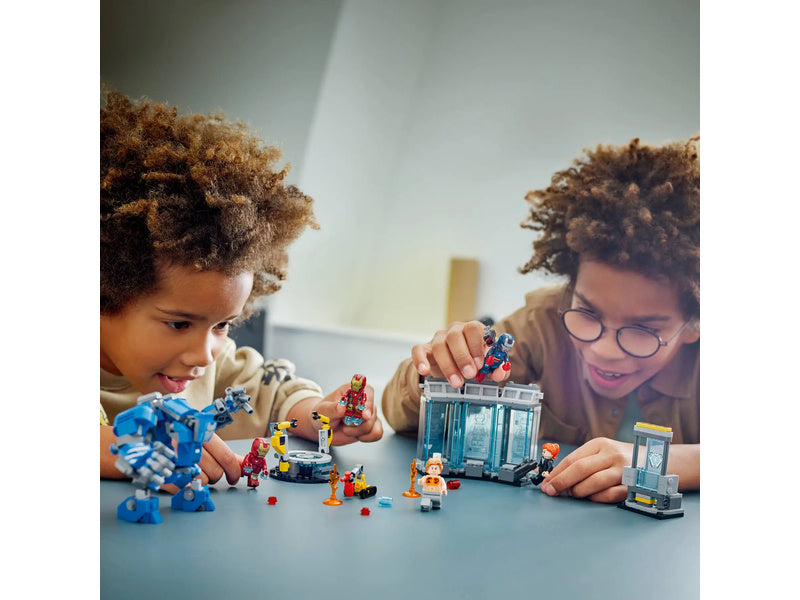 LEGO Marvel - Iron Man a jeho laboratoř: Síň brnění