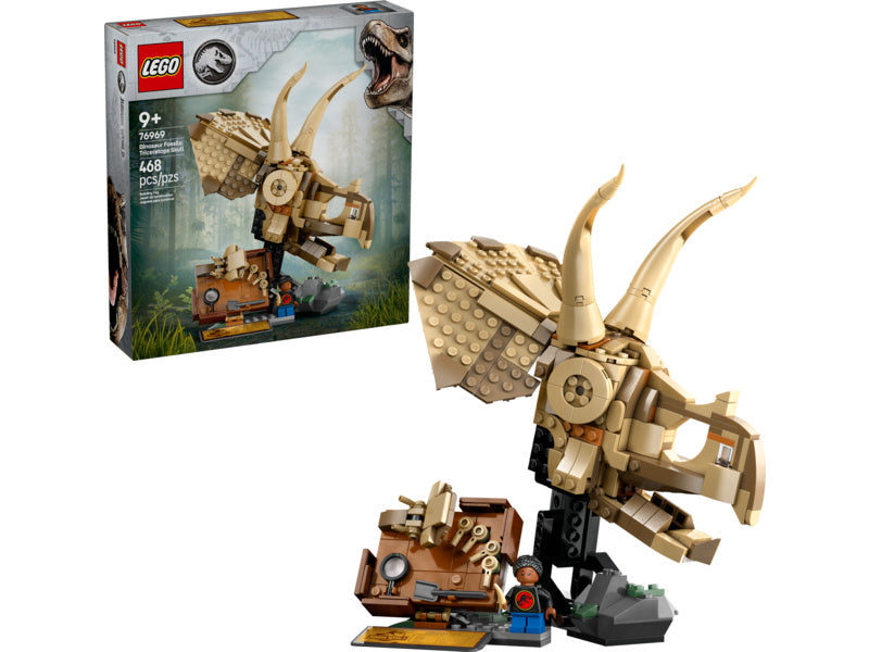 LEGO Jurassic World - Dinosauří fosilie: Lebka triceratopse