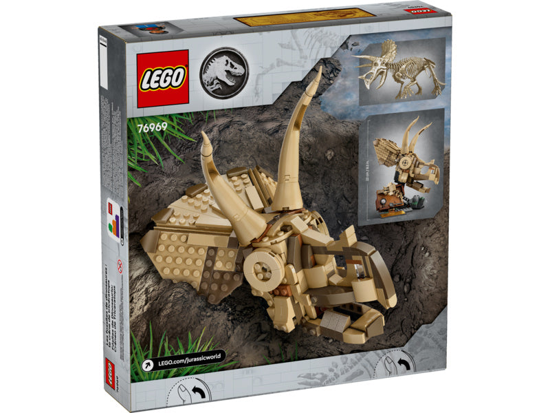 LEGO Jurassic World - Dinosauří fosilie: Lebka triceratopse