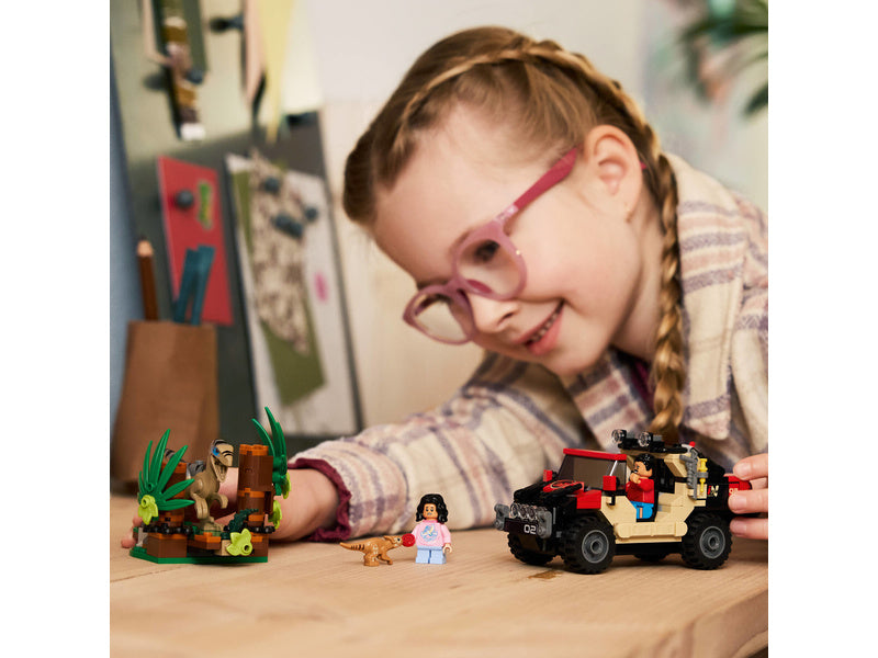 LEGO Jurassic World - Únik před raptorem v terénním autě