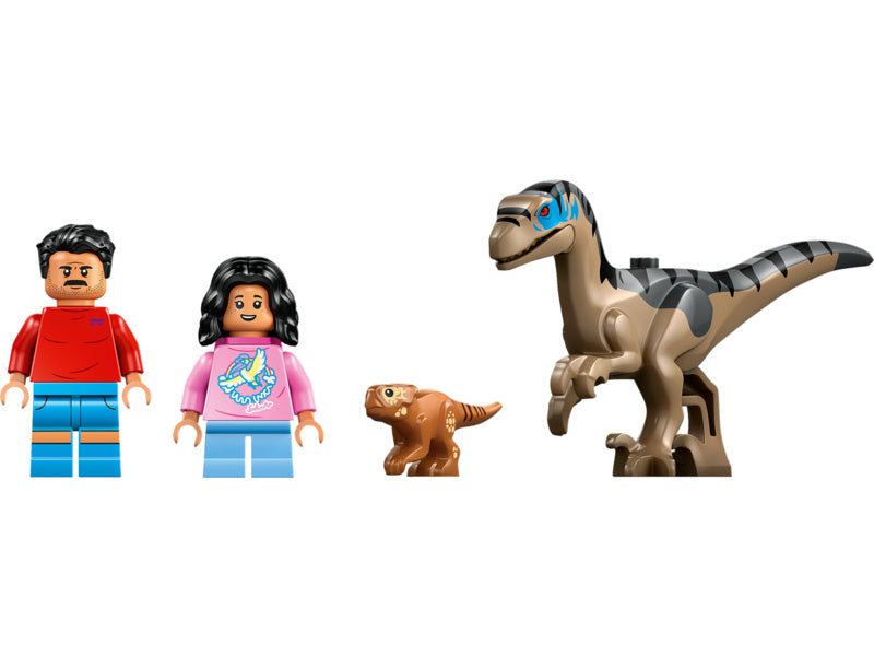 LEGO Jurassic World - Únik před raptorem v terénním autě