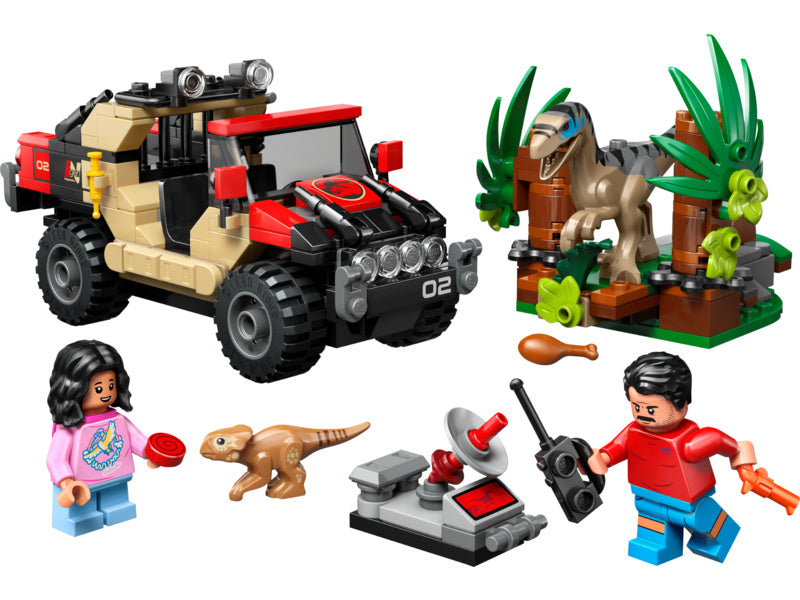 LEGO Jurassic World - Únik před raptorem v terénním autě