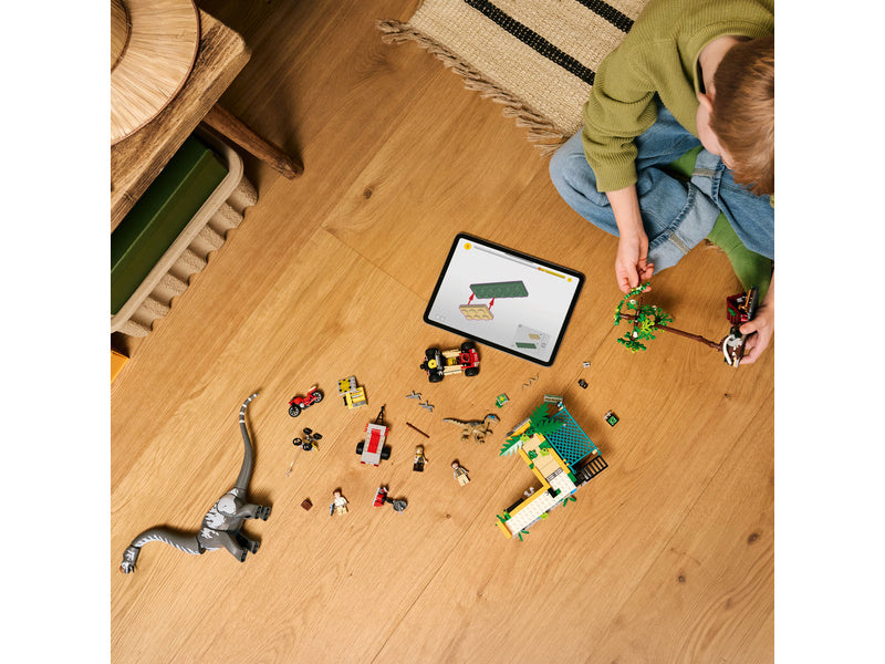 LEGO Jurassic World - Mise na sledování raptora a titanosaura
