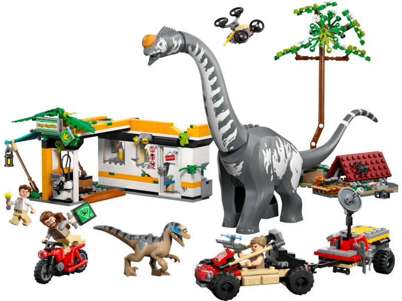 LEGO Jurassic World - Mise na sledování raptora a titanosaura